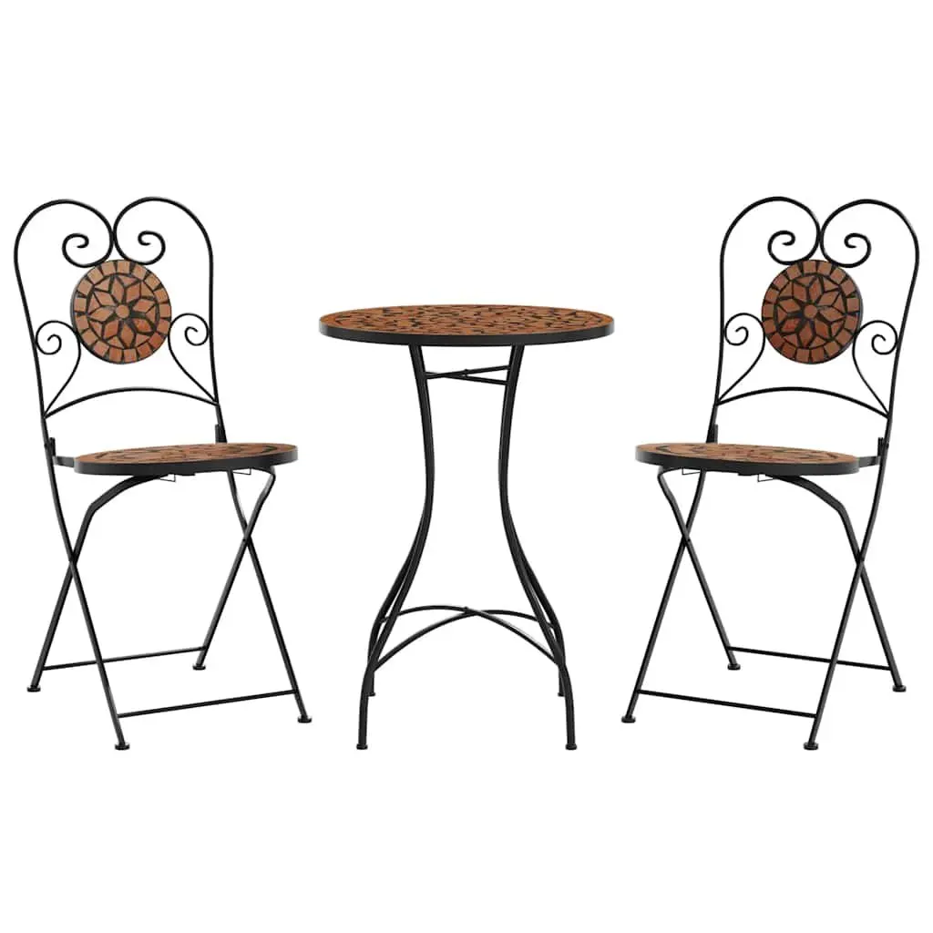 Mosaic Bistro Set for Indoor and Outdoor Use
