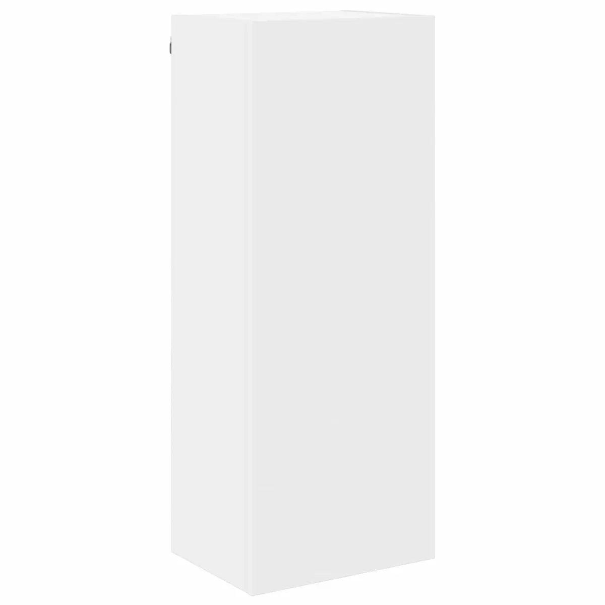 5 Piece White Floating Shelves Storage Cabinet Wall-Mounted TV Unit Engineered Wood