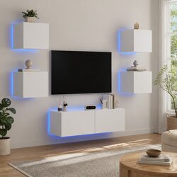 5 Piece Wall Cabinets for Practical Storage Solutions