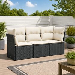 Versatile 3 Piece Garden Sofa Set for Any Outdoor Space