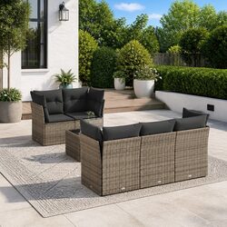 Practical 6 Piece Sofa Set for Your Outdoor Space