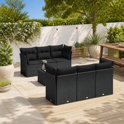 Versatile 7-Piece Garden Sofa Set for Every Outdoor Setting