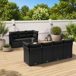 Ideal 8 Piece Outdoor Sofa Set for Relaxing Spaces