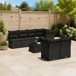 Practical 8 Piece Garden Sofa Set for Any Outdoor Space