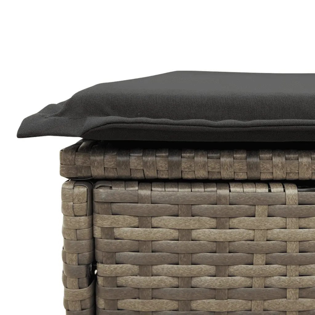 9 Piece Grey Sofa Set for Outdoor Use