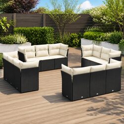 Versatile 12-Piece Garden Sofa Set for Various Spaces