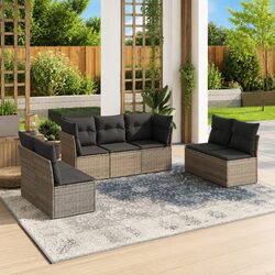 Practical 7 Piece Garden Sofa Set for Any Outdoor Area