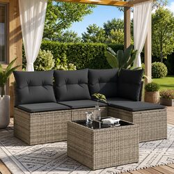 Comfortable 5 Piece Garden Sofa Set for Your Patio