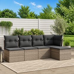Versatile 5-Piece Garden Sofa Set for Your Patio