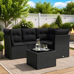 Practical 5 Piece Outdoor Sofa Set for Your Patio