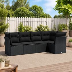 Ideal 5 Piece Patio Sofa Set for Backyard Relaxation