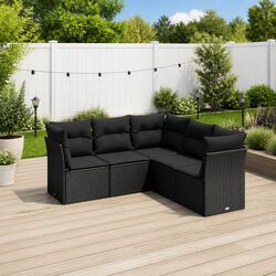 Versatile 5-Piece Garden Sofa Set for Any Outdoor Setting