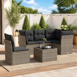 Practical 6-Piece Outdoor Sofa Set for Every Space