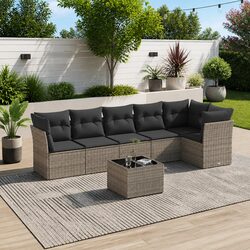 Practical 7 Piece Garden Sofa Set for Any Outdoor Space