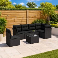 Practical 7 Piece Garden Sofa Set for Your Outdoor Needs