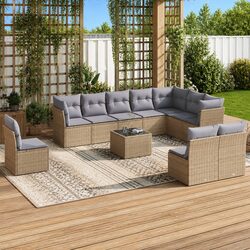 Comfortable 11 Piece Garden Sofa Set Perfect for Your Patio
