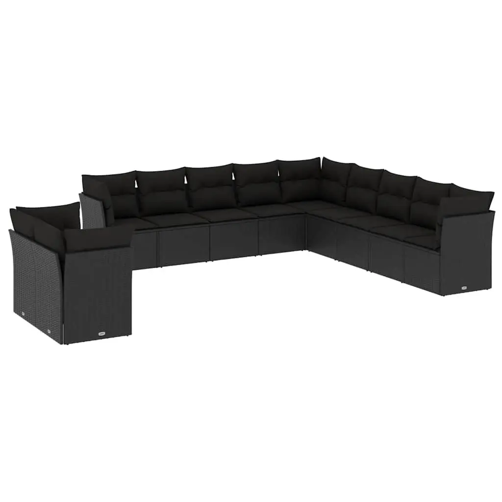 11-Piece Modular Sofa Set for Outdoor Spaces