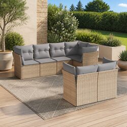 Ideal 7-Piece Sofa Set for Outdoor Entertaining