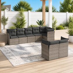 8-Piece Outdoor Sofa Set for Cozy Gatherings