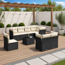 Practical 9-Piece Sofa Set for Your Outdoor Living Area