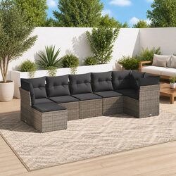 Perfect 7-Piece Modular Sofa Set for Your Garden