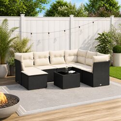 Ideal 8-Piece Sofa Set for Outdoor Gatherings
