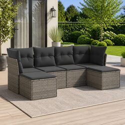 Ideal 6 Piece Sofa Set for Garden Use