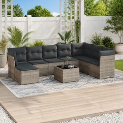 Ideal 9-Piece Garden Sofa Set for Relaxation and Gatherings