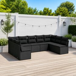 Practical 9-Piece Outdoor Sofa Set for Any Space