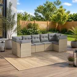 Practical 7-Piece Garden Sofa Set for Your Outdoor Space