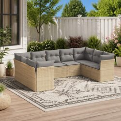 Functional 9 Piece Patio Sofa Set for Your Home