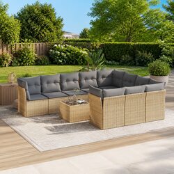 Practical 11 Piece Sofa Set for Your Outdoor Living Needs