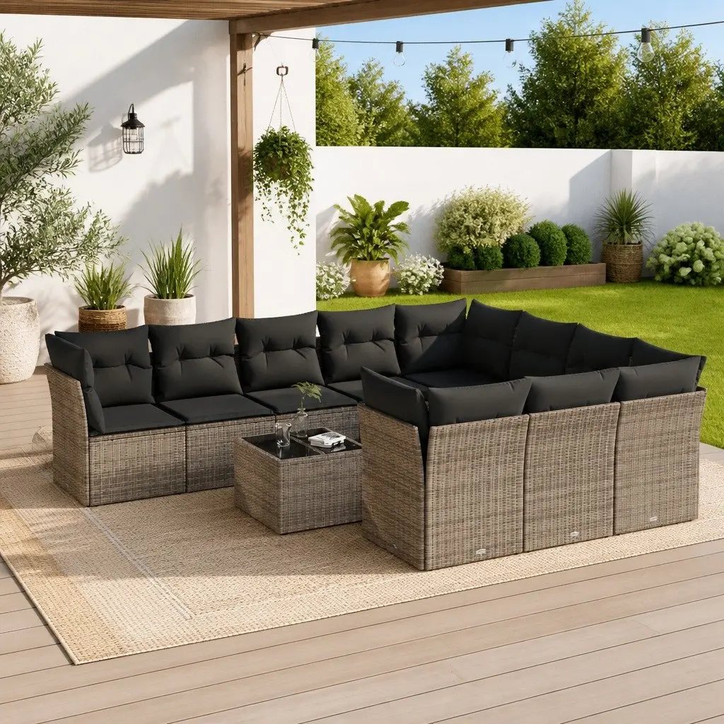 11-Piece Sofa Set for Outdoor Gatherings