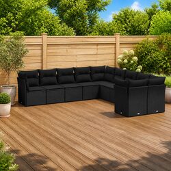 Versatile 10-Piece Sofa Set for Any Outdoor Setting