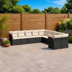 Practical 10-Piece Sofa Set for Outdoor Living