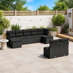 Ideal 9-Piece Sofa Set for Outdoor Gatherings