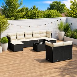 10-Piece Outdoor Sofa Set Ideal for Patios and Gardens