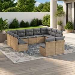 Versatile 11-Piece Sofa Set for Outdoor Use