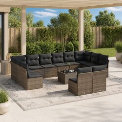 Functional 13-Piece Garden Sofa Set for Your Patio
