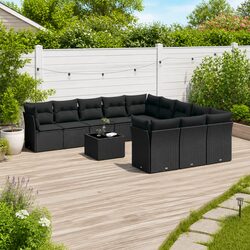 Functional 12-Piece Garden Sofa Set for Any Outdoor Space