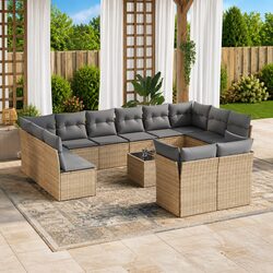 Versatile 13 Piece Garden Sofa Set for Every Outdoor Need