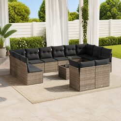 Versatile 13 Piece Garden Sofa Set for Home Use
