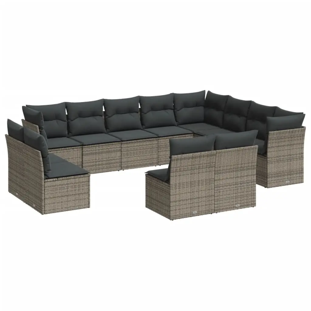 12 Piece Garden Sofa Set for Outdoor Spaces