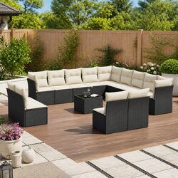 14-Piece Outdoor Sofa Set for Various Home Spaces