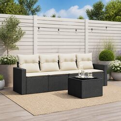 Practical 5 Piece Garden Sofa Set for Every Outdoor Space
