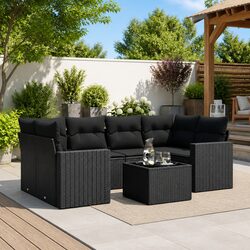 Practical 7 Piece Garden Sofa Set for Any Outdoor Area