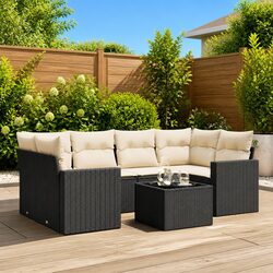 Practical 7 Piece Garden Sofa Set for Everyday Use
