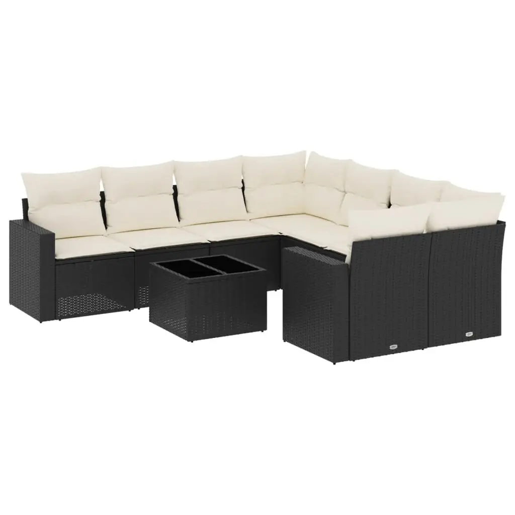9 Piece Garden Sofa Set for Various Outdoor Uses