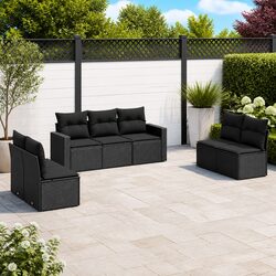 Practical 7 Piece Garden Sofa Set for Any Outdoor Space