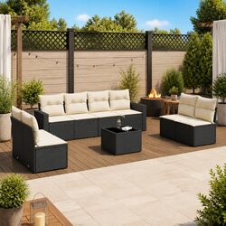 Versatile 9 Piece Sofa Set for Any Outdoor Setting